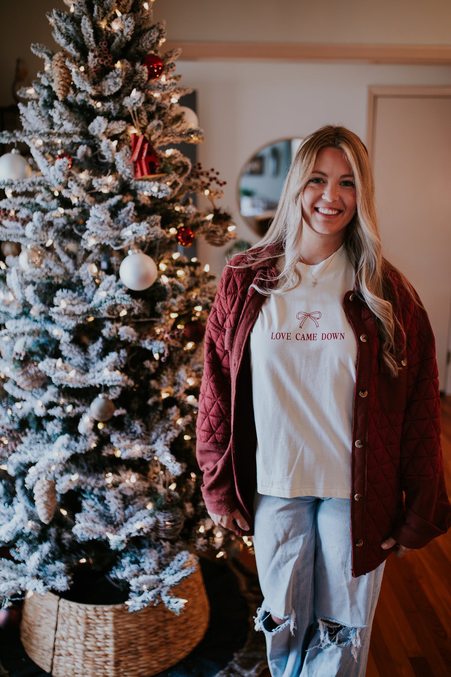 Love Came Down Hi-Low Tee