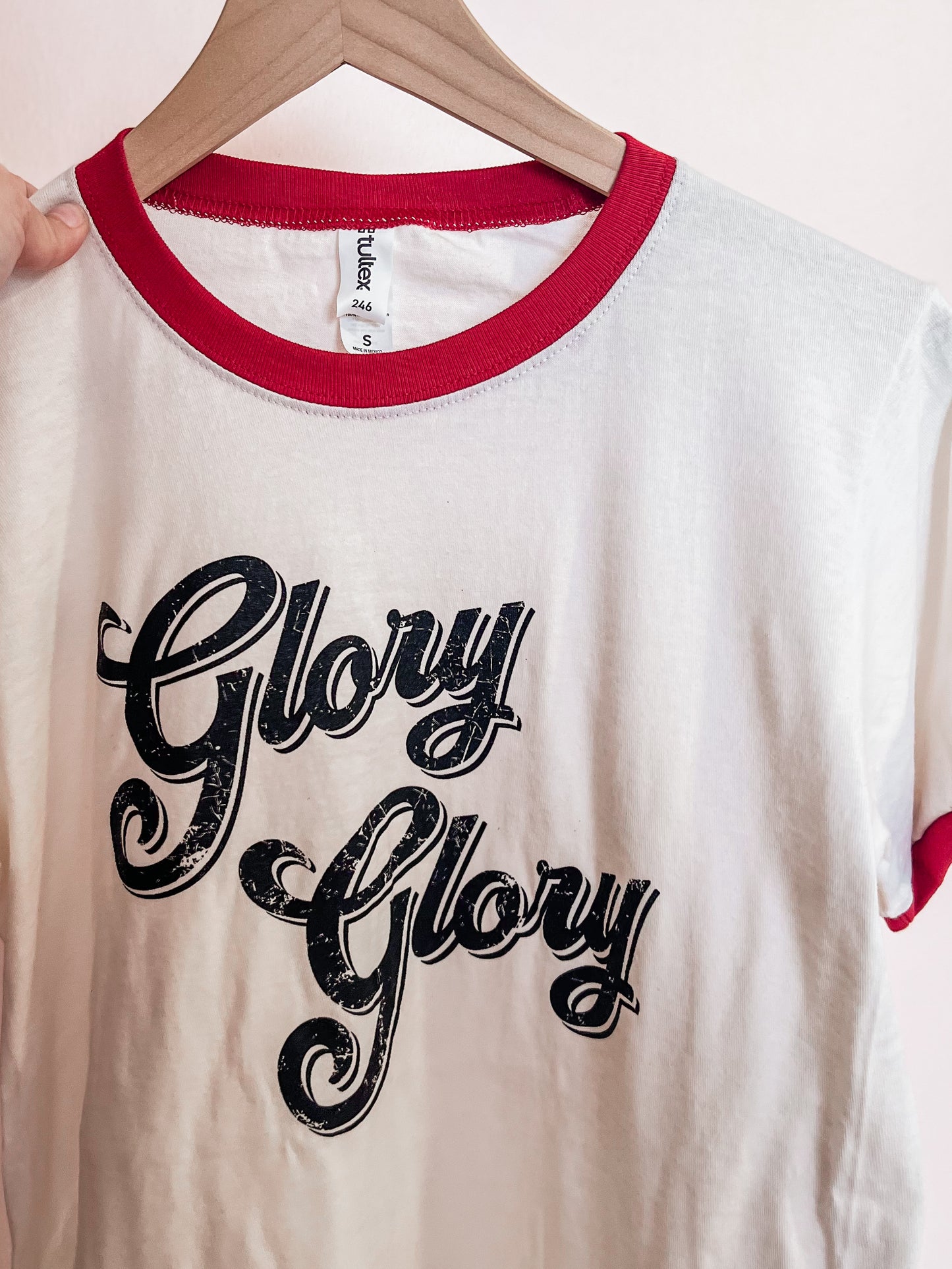 Glory Glory Ringer Tee