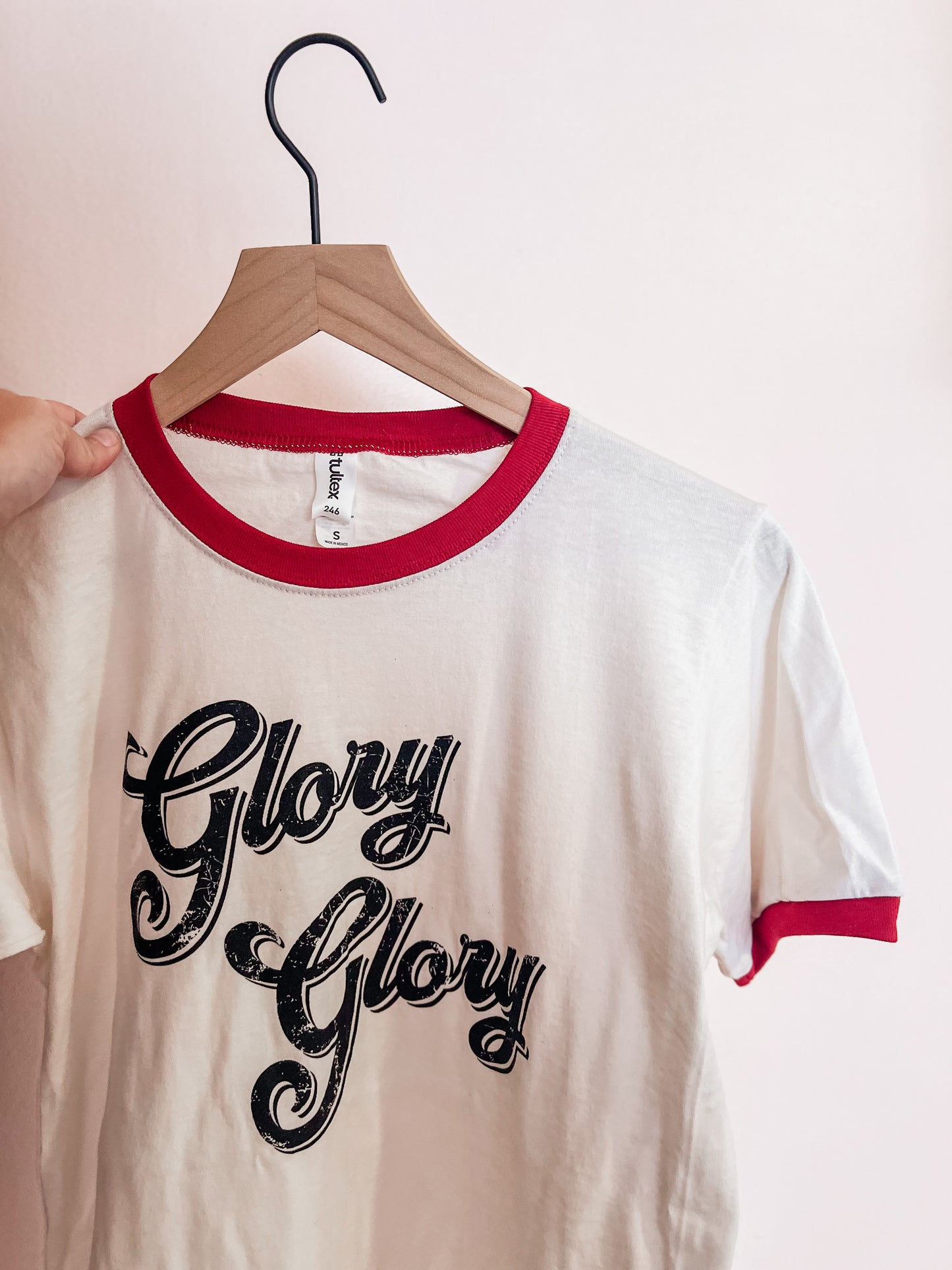 Glory Glory Ringer Tee