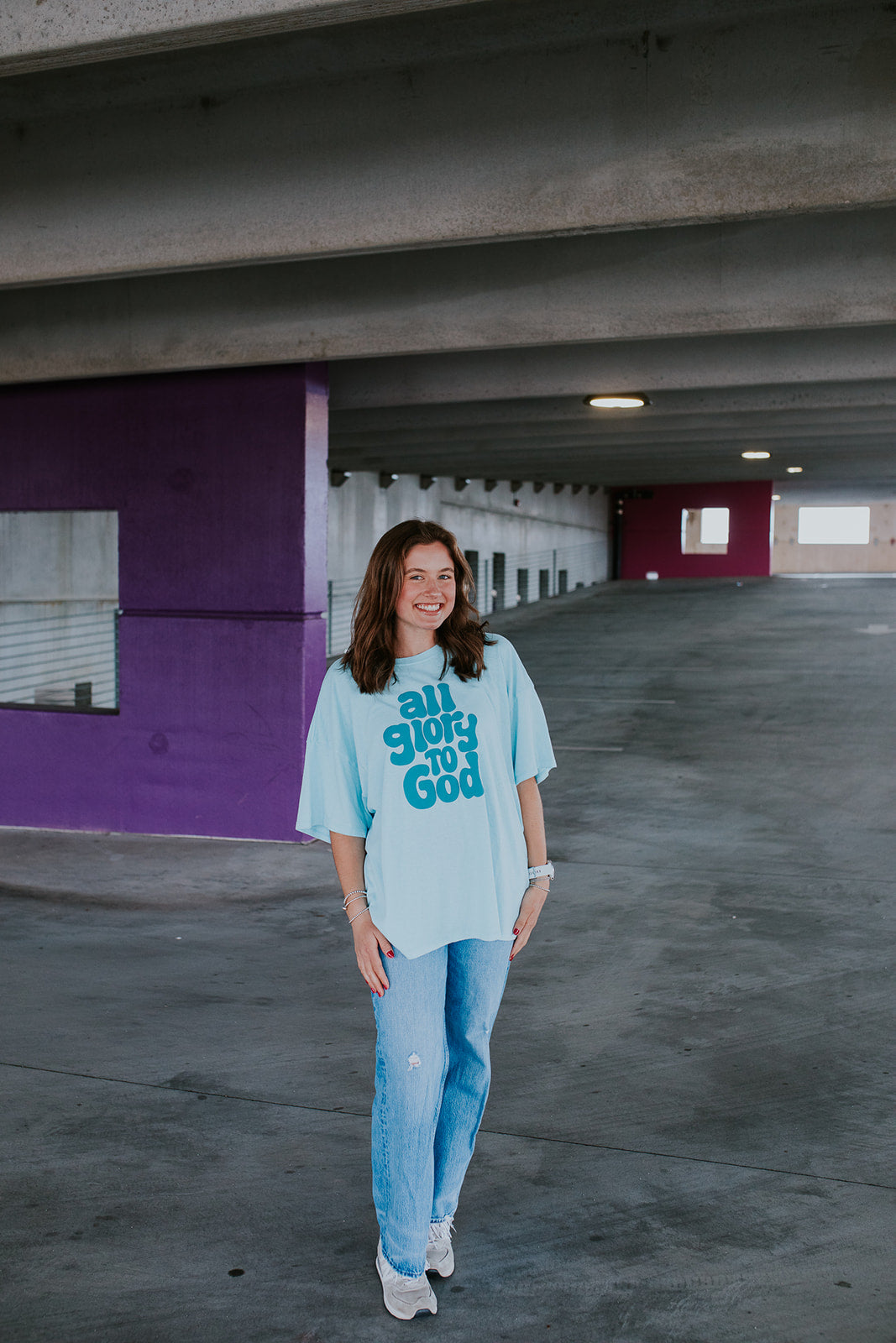 All Glory to God Boxy Tee