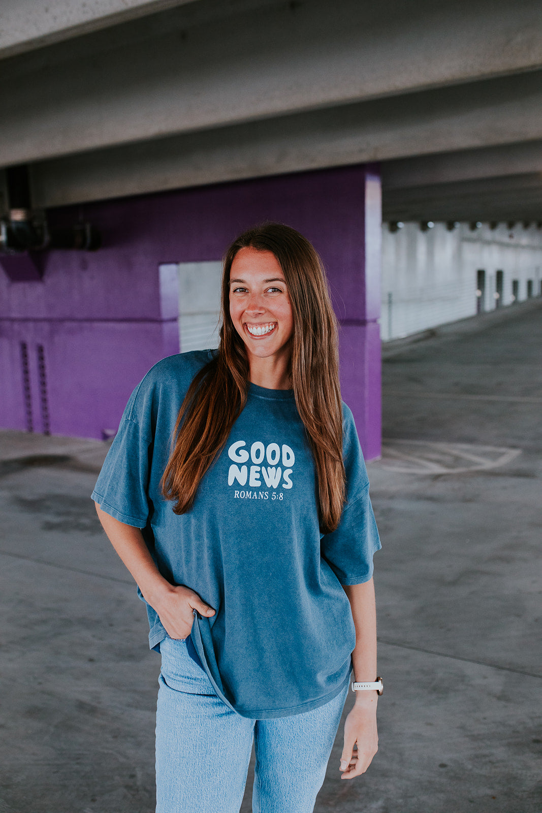 Good News Boxy Tee
