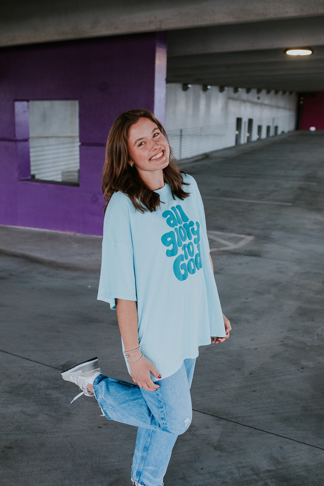 All Glory to God Boxy Tee