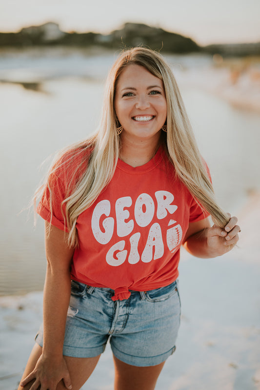 Georgia Football Tee