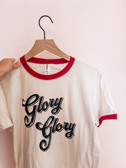 Glory Glory Ringer Tee