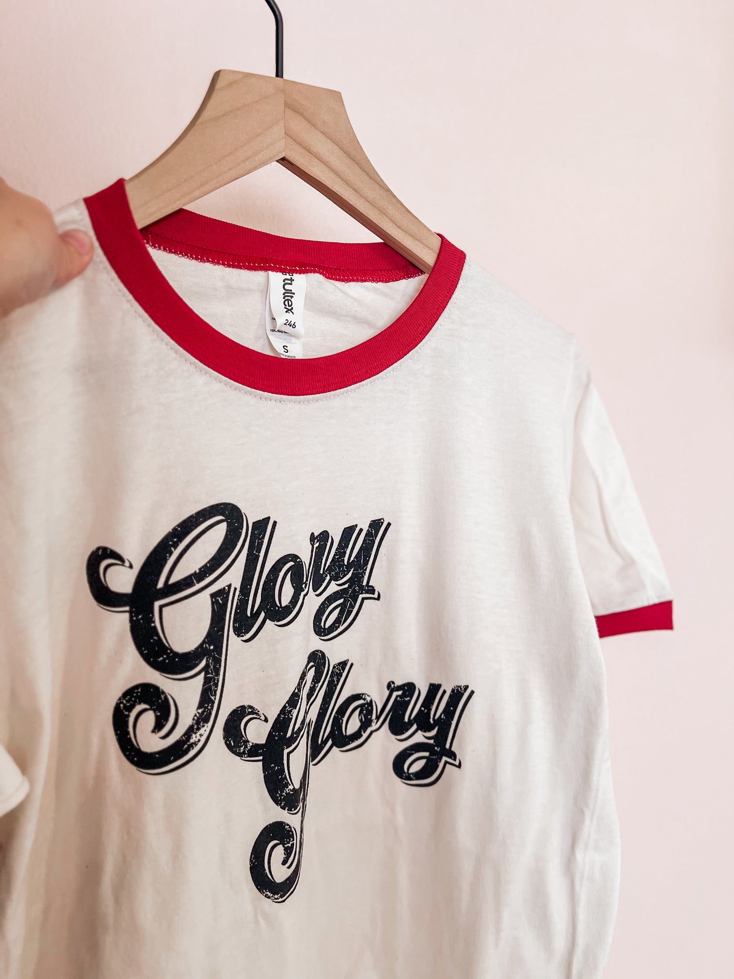 Glory Glory Ringer Tee